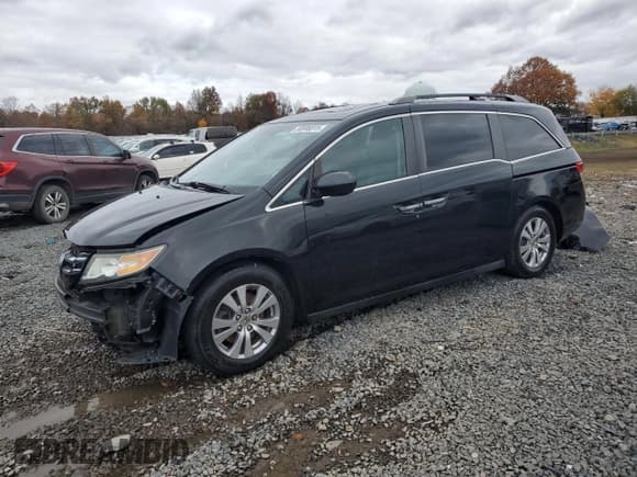 ✅ 2014 Honda Odyssey EX-L • VIN: 5FNRL5H66EB014143 • Lot: 90998015. Listed on Copart with 137,281 mi. Free auction sales archive from the USA and detailed vehicle history report at DreamBid. Image 1.