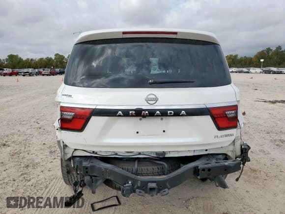 ✅ 2023 Nissan Armada Platinum • VIN: JN8AY2CC1P9183997 • Lot: 91322235. Wystawiony na Copart z przebiegiem 33 836 mil. Bezpłatny archiwum sprzedaży aukcyjnych z USA i szczegółowy raport historii pojazdu na DreamBid. Zdjęcie 6.