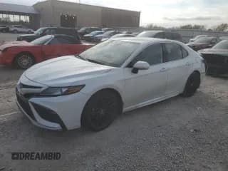 ✅ 2022 Toyota Camry XSE • VIN: 4T1K61AK0NU012626 • Lot: 91411185. Listed on Copart with 123,277 mi. Free auction sales archive from the USA and detailed vehicle history report at DreamBid. Image 1.