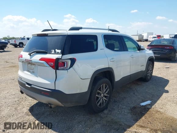 ✅ 2017 GMC Acadia SLE • VIN: 1GKKNLLS9HZ170698 • Lot: 43345550. Listed on IAAI with 158,303 mi. Free auction sales archive from the USA and detailed vehicle history report at DreamBid. Image 4.