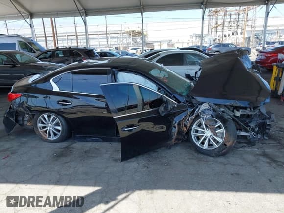 ✅ 2014 Infiniti Q50 Premium • VIN: JN1BV7AP1EM693470 • Lot: 42098372. Listed on IAAI with Not provided. Free auction sales archive from the USA and detailed vehicle history report at DreamBid. Image 14.