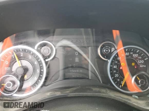 2019 Ram 1500 Tradesman с VIN 1C6RRFCG2KN675354, выставлен на аукционе Copart как лот 48896165 с пробегом 86 234 миль миль и Списание • Salvage title. История ставок и продаж доступна на DreamBid. Изображение 9.