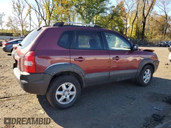 2005 Hyundai Tucson GLS z VIN KM8JN12D75U112964, wystawiony jako Copart lot #75042354 z przebiegiem 77 827 mil mil oraz Szkoda całkowita • Salvage title. Historia ofert i sprzedaży dostępna na DreamBid. Obrazek 3.