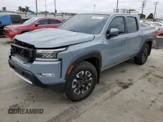 ✅ 2024 Nissan Frontier Pro-X • VIN: 1N6ED1EJ1RN674270 • Lot: 65083115. Listed on Copart with 9,048 mi. Free auction sales archive from the USA and detailed vehicle history report at DreamBid. Image 1.