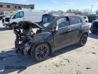 2018 Chevrolet Trax LT с VIN 3GNCJLSB0JL223550, выставлен на аукционе Copart как лот 43176364 с пробегом Не указан миль и Чистый • Clean title. История ставок и продаж доступна на DreamBid. Изображение 1.