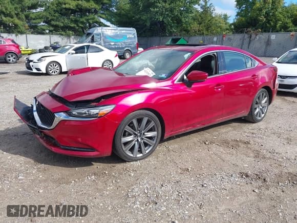 ✅ 2020 Mazda 6 Touring • VIN: JM1GL1VM8L1524843 • Lot: 43249529. Listed on IAAI with Not provided. Free auction sales archive from the USA and detailed vehicle history report at DreamBid. Image 17.