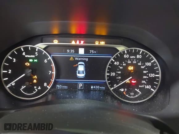 ✅ 2025 Nissan Altima SL • VIN: 1N4BL4EW5SN318423 • Lot: 43275045. Listed on IAAI with 765 mi. Free auction sales archive from the USA and detailed vehicle history report at DreamBid. Image 7.