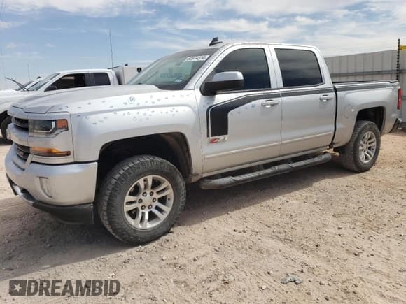 ✅ 2018 Chevrolet Silverado 1500 LT • VIN: 3GCUKREC9JG195192 • Лот: 60974514. Опубликован ранее на Copart с пробегом 207 420 миль. Бесплатный доступ к архиву аукционных продаж из США и подробный отчёт об истории автомобиля на DreamBid. Изображение 1.