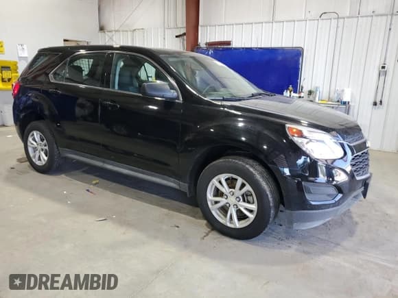 ✅ 2017 Chevrolet Equinox LS • VIN: 2GNFLEEK2H6127660 • Lot: 67297845. Listed on Copart with 125,683 mi. Free auction sales archive from the USA and detailed vehicle history report at DreamBid. Image 4.
