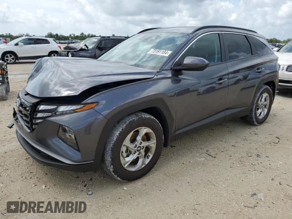 ✅ 2024 Hyundai Tucson SEL • VIN: KM8JB3DEXRU297849 • Lot: 73191104. Wystawiony na Copart z przebiegiem 6 043 mil. Bezpłatny archiwum sprzedaży aukcyjnych z USA i szczegółowy raport historii pojazdu na DreamBid. Zdjęcie 1.