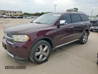 ✅ 2012 Dodge Durango Citadel • VIN: 1C4SDJETXCC205236 • Lot: 68524635. Wystawiony na Copart z przebiegiem 122 170 mil. Bezpłatny archiwum sprzedaży aukcyjnych z USA i szczegółowy raport historii pojazdu na DreamBid. Zdjęcie 1.