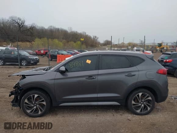✅ 2021 Hyundai Tucson Ultimate • VIN: KM8J3CAL0MU356979 • Lot: 41984881. Listed on IAAI with Not provided. Free auction sales archive from the USA and detailed vehicle history report at DreamBid. Image 13.