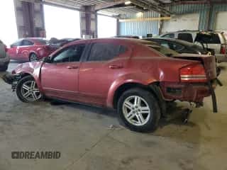 2008 Dodge Avenger SXT с VIN 1B3LC56K18N227479, выставлен на аукционе Copart как лот 71209044 с пробегом Не указан миль и Списание • Salvage title. История ставок и продаж доступна на DreamBid. Изображение 2.