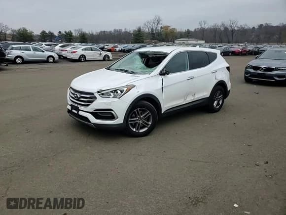 ✅ 2017 Hyundai Santa Fe 2.4L • VIN: 5NMZTDLB2HH015520 • Lot: 93816595. Listed on Copart with 164,957 mi. Free auction sales archive from the USA and detailed vehicle history report at DreamBid. Image 14.