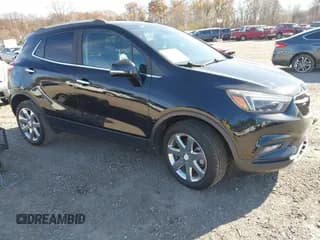 ✅ 2018 Buick Encore Essence • VIN: KL4CJGSB2JB627851 • Лот: 43686345. Опубликован ранее на IAAI с пробегом 40 461 миль. Бесплатный доступ к архиву аукционных продаж из США и подробный отчёт об истории автомобиля на DreamBid. Изображение 1.