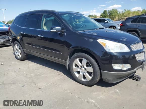 2012 Chevrolet Traverse LTZ with VIN 1GNKVLED7CJ270162, listed as a Copart auction lot 68444625 with 140,491 mi miles and Clean title. Bid and sale history available at DreamBid. Image 4.