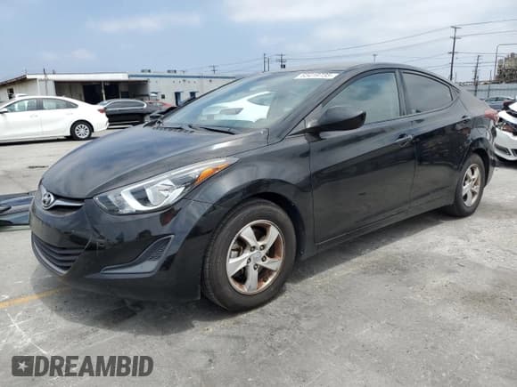 ✅ 2015 Hyundai Elantra Limited • VIN: KMHDH4AE7FU439561 • Lot: 65419735. Listed on Copart with 101,411 mi. Free auction sales archive from the USA and detailed vehicle history report at DreamBid. Image 1.
