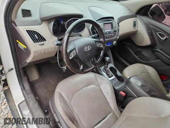 2014 Hyundai Tucson Limited z VIN KM8JUCAGXEU851031, wystawiony jako Copart lot #67409855 z przebiegiem 184 790 mil mil oraz Szkoda całkowita • Salvage title. Historia ofert i sprzedaży dostępna na DreamBid. Obrazek 8.