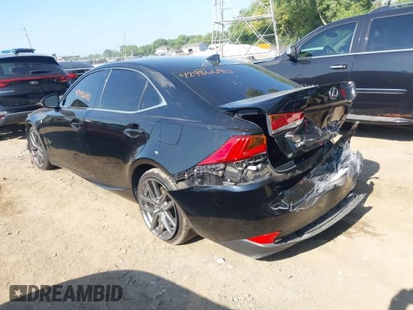 ✅ 2017 Lexus IS 300 • VIN: JTHCM1D26H5020382 • Lot: 42936690. Listed on IAAI with 101,395 mi. Free auction sales archive from the USA and detailed vehicle history report at DreamBid. Image 3.