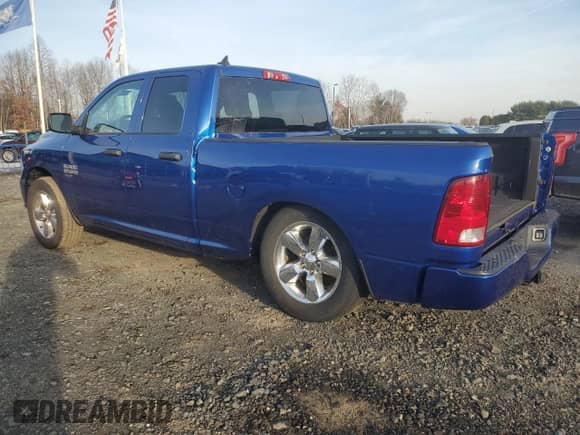 2019 Ram 1500 Express with VIN 1C6RR7FGXKS643366, listed as a Copart auction lot 86594144 with 52,621 mi miles and Salvage title. Bid and sale history available at DreamBid. Image 2.