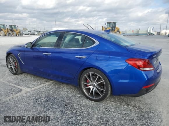 ✅ 2020 Genesis G70 Sport • VIN: KMTG24LA1LU063322 • Lot: 78487314. Listed on Copart with 14,284 mi. Free auction sales archive from the USA and detailed vehicle history report at DreamBid. Image 2.