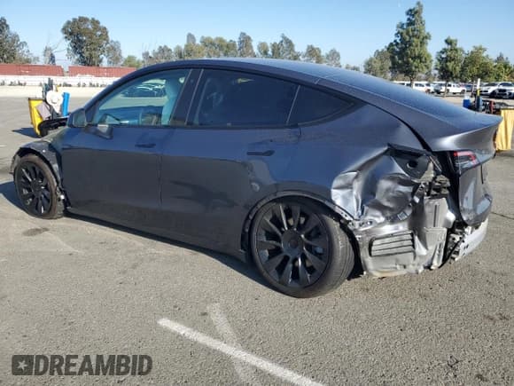 ✅ 2023 Tesla Model Y Long Range • VIN: 7SAYGAEE2PF646213 • Lot: 84785885. Listed on Copart with Not provided. Free auction sales archive from the USA and detailed vehicle history report at DreamBid. Image 2.