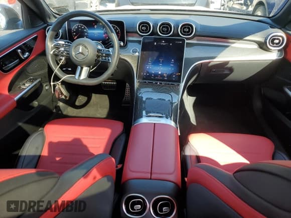 ✅ 2024 Mercedes-Benz C 300 • VIN: W1KAF4HB8RR211266 • Lot: 66365825. Listed on Copart with 9,471 mi. Free auction sales archive from the USA and detailed vehicle history report at DreamBid. Image 8.