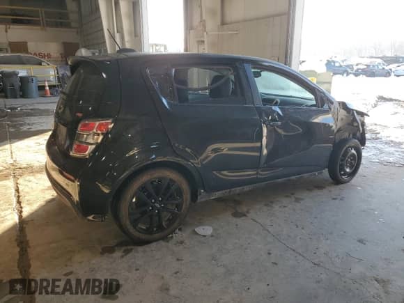 2020 Chevrolet Sonic Premier with VIN 1G1JF6SB9L4100446, listed as a Copart auction lot 87485154 with 84,883 mi miles and Salvage title. Bid and sale history available at DreamBid. Image 3.