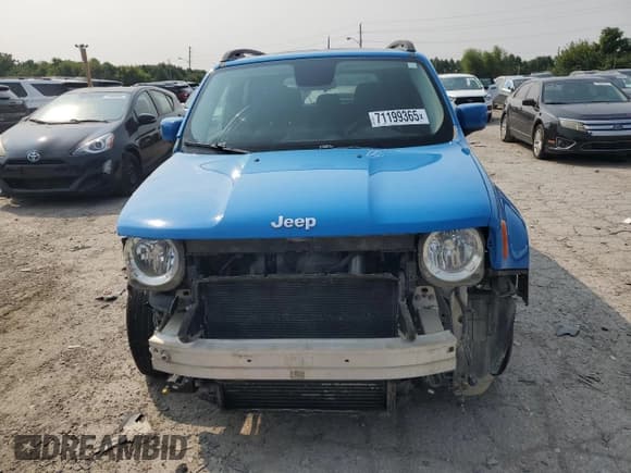 ✅ 2015 Jeep Renegade Latitude • VIN: ZACCJABHXFPB87155 • Lot: 71199365. Listed on Copart with 67,422 mi. Free auction sales archive from the USA and detailed vehicle history report at DreamBid. Image 5.