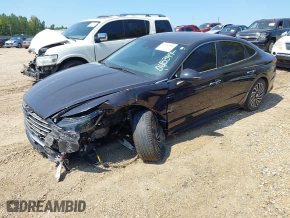 ✅ 2023 Hyundai Sonata SEL • VIN: KMHL34JJ9PA065349 • Лот: 42991586. Опубликован ранее на IAAI с пробегом 26 567 миль. Бесплатный доступ к архиву аукционных продаж из США и подробный отчёт об истории автомобиля на DreamBid. Изображение 2.