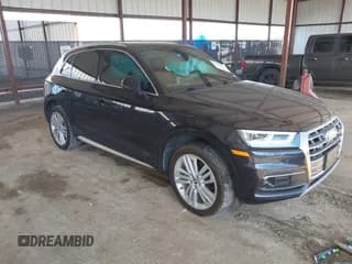 ✅ 2018 Audi Q5 Prestige • VIN: WA1CNAFY4J2208643 • Lot: 43325331. Listed on IAAI with Not provided. Free auction sales archive from the USA and detailed vehicle history report at DreamBid. Image 1.