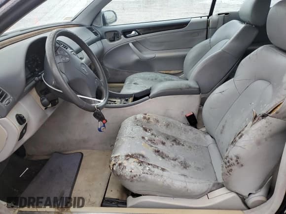 ✅ 2001 Mercedes-Benz CLK 320/430 • VIN: WDBLK70G81T062614 • Lot: 74614314. Listed on Copart with Not provided. Free auction sales archive from the USA and detailed vehicle history report at DreamBid. Image 7.