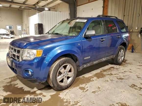✅ 2008 Ford Escape XLT • VIN: 1FMCU93118KB26664 • Lot: 93609045. Listed on Copart with 128,888 mi. Free auction sales archive from the USA and detailed vehicle history report at DreamBid. Image 1.