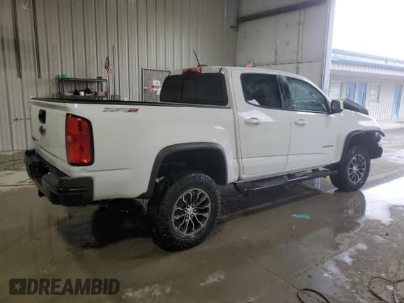 ✅ 2020 Chevrolet Colorado 4WD ZR2 • VIN: 1GCGTEEN1L1132576 • Lot: 83870275. Listed on Copart with Not provided. Free auction sales archive from the USA and detailed vehicle history report at DreamBid. Image 3.