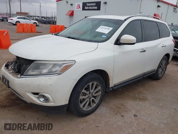 ✅ 2014 Nissan Pathfinder Platinum • VIN: 5N1AR2MN3EC727078 • Lot: 42076108. Wystawiony na IAAI z przebiegiem 181 936 mil. Bezpłatny archiwum sprzedaży aukcyjnych z USA i szczegółowy raport historii pojazdu na DreamBid. Zdjęcie 2.