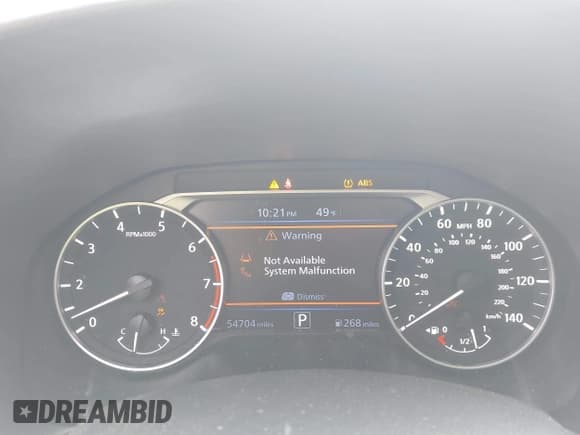 ✅ 2024 Nissan Altima SV • VIN: 1N4BL4DV3RN340164 • Лот: 43813719. Опубликован ранее на IAAI с пробегом 54 704 миль. Бесплатный доступ к архиву аукционных продаж из США и подробный отчёт об истории автомобиля на DreamBid. Изображение 7.