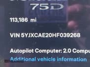 ✅ 2017 Tesla Model X 90D • VIN: 5YJXCAE20HF039268 • Lot: 43229767. Wystawiony na IAAI z przebiegiem 113 186 mil. Bezpłatny archiwum sprzedaży aukcyjnych z USA i szczegółowy raport historii pojazdu na DreamBid. Zdjęcie 9.