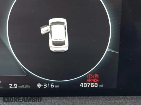 ✅ 2022 Kia EV6 Wind • VIN: KNDC34LA7N5040909 • Лот: 41925811. Опубликован ранее на IAAI с пробегом 48 768 миль. Бесплатный доступ к архиву аукционных продаж из США и подробный отчёт об истории автомобиля на DreamBid. Изображение 7.