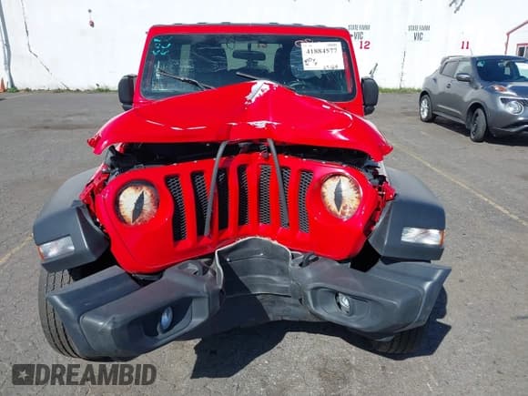 ✅ 2021 Jeep Wrangler Unlimited Sport S • VIN: 1C4HJXDN1MW531032 • Лот: 41884577. Опубликован ранее на IAAI с пробегом 29 125 миль. Бесплатный доступ к архиву аукционных продаж из США и подробный отчёт об истории автомобиля на DreamBid. Изображение 6.