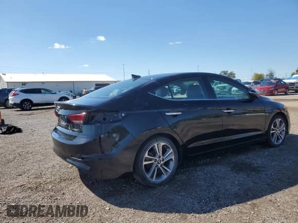 2017 Hyundai Elantra Limited z VIN 5NPD84LFXHH051215, wystawiony jako Copart lot #85354595 z przebiegiem 43 976 mil mil oraz Szkoda całkowita • Salvage title. Historia ofert i sprzedaży dostępna na DreamBid. Obrazek 3.