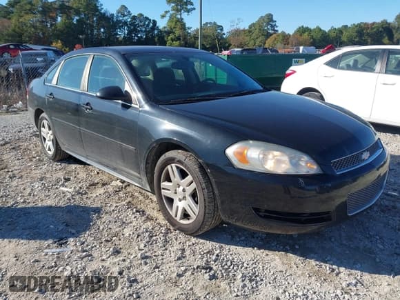 ✅ 2014 Chevrolet Impala LT • VIN: 2G1WB5E31E1150711 • Lot: 43624359. Listed on IAAI with 195,104 mi. Free auction sales archive from the USA and detailed vehicle history report at DreamBid. Image 1.