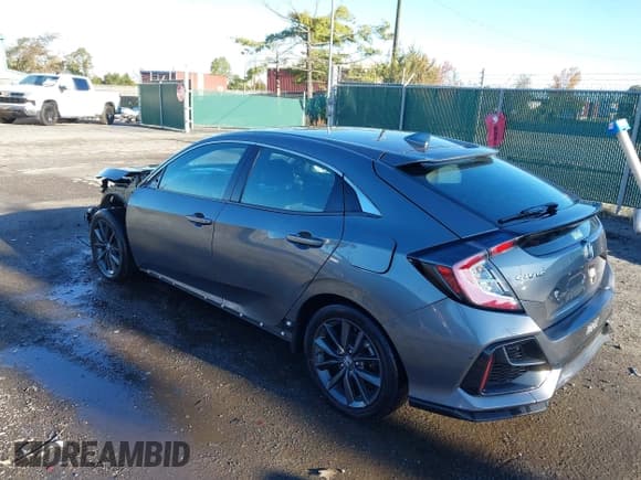 ✅ 2021 Honda Civic EX • VIN: SHHFK7H66MU224126 • Lot: 43469566. Listed on IAAI with 114,991 mi. Free auction sales archive from the USA and detailed vehicle history report at DreamBid. Image 3.