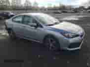 2022 Subaru Impreza Premium with VIN 4S3GKAV60N3600423, listed as a Copart auction lot 90801025 with 44,639 mi miles and Salvage title. Bid and sale history available at DreamBid. Image 4.