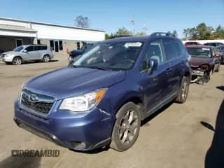 2016 Subaru Forester Touring with VIN JF2SJAXC6GH543197, listed as a Copart auction lot 83782525 with 37,794 mi miles and Salvage title. Bid and sale history available at DreamBid. Image 1.