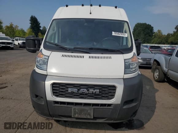 ✅ 2021 Ram ProMaster Cargo • VIN: 3C6LRVDG0ME530514 • Lot: 70582955. Listed on Copart with 329,989 mi. Free auction sales archive from the USA and detailed vehicle history report at DreamBid. Image 5.