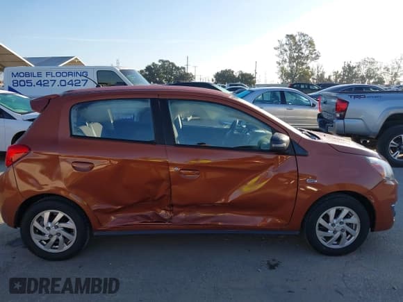 ✅ 2018 Mitsubishi Mirage SE • VIN: ML32A4HJ2JH001148 • Lot: 43763881. Listed on IAAI with 83,890 mi. Free auction sales archive from the USA and detailed vehicle history report at DreamBid. Image 6.