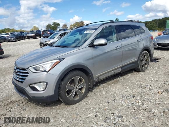 ✅ 2014 Hyundai Santa Fe Limited • VIN: KM8SN4HF9EU067833 • Лот: 81799355. Опубликован ранее на Copart с пробегом 146 089 миль. Бесплатный доступ к архиву аукционных продаж из США и подробный отчёт об истории автомобиля на DreamBid. Изображение 1.