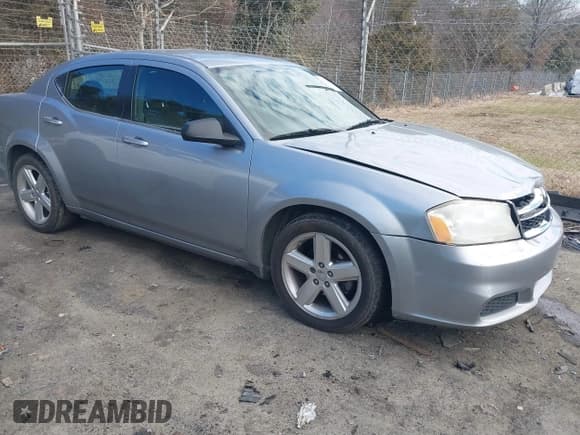 ✅ 2013 Dodge Avenger SE • VIN: 1C3CDZAB5DN565301 • Лот: 41286445. Опубликован ранее на IAAI с пробегом 191 318 миль. Бесплатный доступ к архиву аукционных продаж из США и подробный отчёт об истории автомобиля на DreamBid. Изображение 1.
