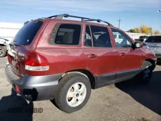 2005 Hyundai Santa Fe GLS z VIN KM8SC73D55U997662, wystawiony jako Copart lot #77282364 z przebiegiem 120 001 mil mil oraz Czysty tytuł • Clean title. Historia ofert i sprzedaży dostępna na DreamBid. Obrazek 3.