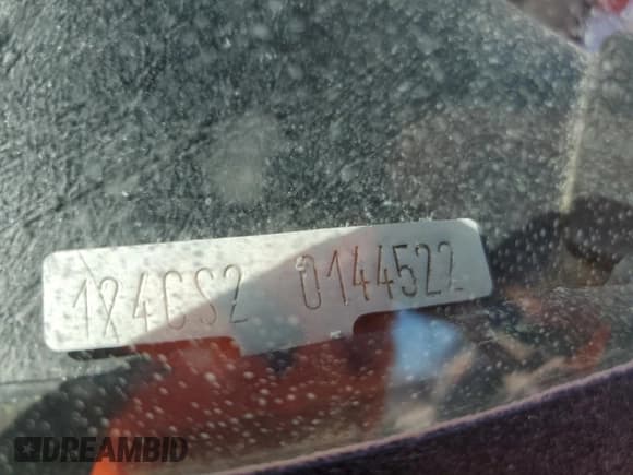 ✅ 1979 FIAT 124 Spider • VIN: 124CS20144522 • Lot: 77779724. Listed on Copart with 651 mi. Free auction sales archive from the USA and detailed vehicle history report at DreamBid. Image 13.